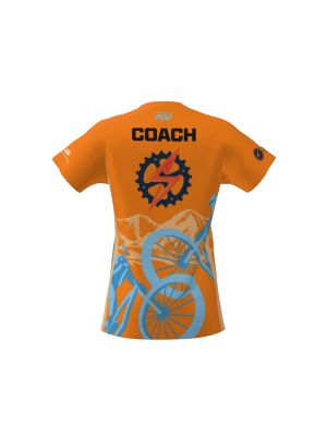 Podiumwear Women's Silver Short Sleeve MTB Jersey - NEW FABRIC 2025!