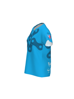 Podiumwear Women's Silver Short Sleeve MTB Jersey - NEW FABRIC 2025!