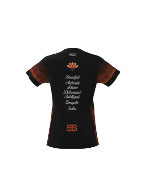 Podiumwear Women's Silver Short Sleeve MTB Jersey - NEW FABRIC 2025!