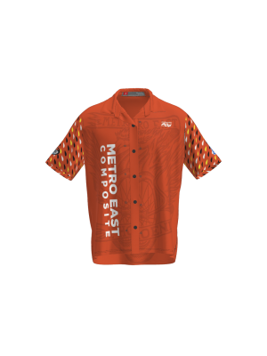 Podiumwear NEW for 2025!  Ripstock Fabric Crew Shirt with Buttons