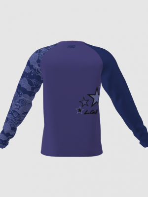 Podiumwear Unisex Silver Long Sleeve Tech Tee - New Fabric 2025!