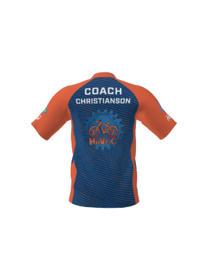 Podiumwear Men's Silver Short Sleeve MTB Jersey - New Fabric 2025!