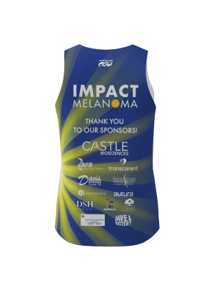 Podiumwear Men's Singlet (Nordic Skiing) Back View