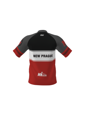 Podiumwear Men's Silver Short Sleeve MTB Jersey - New Fabric 2025!