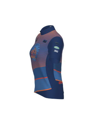 Podiumwear Women's Gold Full Zip Jersey