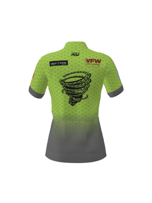 Podiumwear Women's Gold Full Zip Jersey