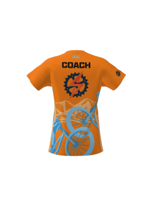 Podiumwear Women's Silver Short Sleeve MTB Jersey - NEW FABRIC 2025!