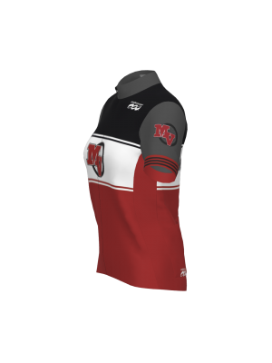 Podiumwear Women's Gold Full Zip Jersey