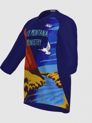 Podiumwear Men's Loose Fit Short Sleeve MTB Jersey - New Fabric 2025!