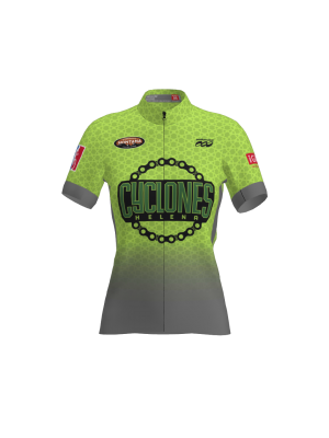 Podiumwear Women's Gold Full Zip Jersey