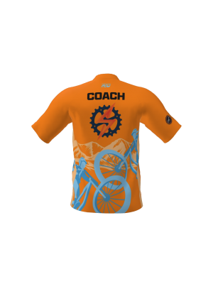 Podiumwear Men's Silver Short Sleeve MTB Jersey - New Fabric 2025!