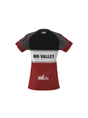 Podiumwear Women's Silver Short Sleeve MTB Jersey - NEW FABRIC 2025!