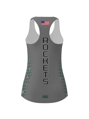 Podiumwear Women's Singlet (Nordic Skiing) Back View