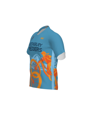 Podiumwear Men's Silver Short Sleeve MTB Jersey - New Fabric 2025!
