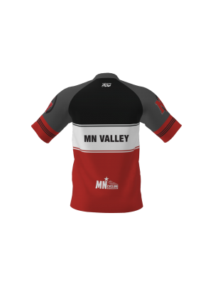 Podiumwear Men's Silver Short Sleeve MTB Jersey - New Fabric 2025!