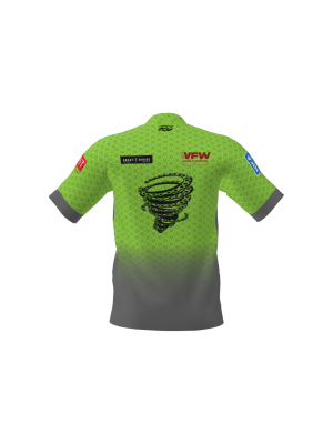 Podiumwear Men's Silver Short Sleeve MTB Jersey - New Fabric 2025!