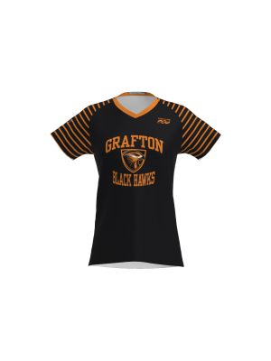 Podiumwear Women's Silver Short Sleeve MTB Jersey - NEW FABRIC 2025!
