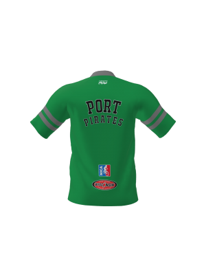 Podiumwear Men's Silver Short Sleeve MTB Jersey - New Fabric 2025!