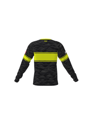 Podiumwear Unisex Silver Long Sleeve Tech Tee - New Fabric 2025!