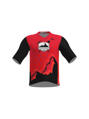 Podiumwear Men's Loose Fit Short Sleeve MTB Jersey