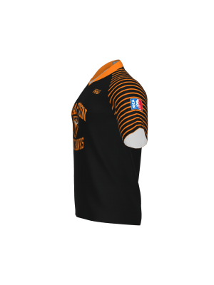 Podiumwear Men's Silver Short Sleeve MTB Jersey - New Fabric 2025!