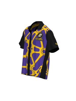 Podiumwear NEW for 2025!  Ripstock Fabric Crew Shirt with Buttons