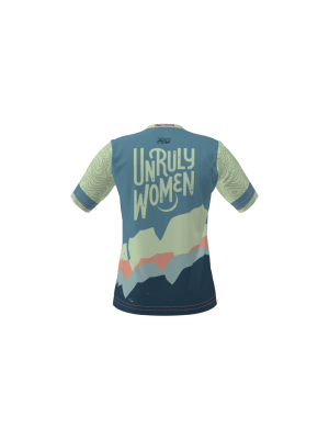 Podiumwear Women's Loose Fit Short Sleeve MTB Jersey - New Fabric 2025!