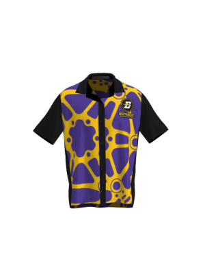 Podiumwear NEW for 2025!  Ripstock Fabric Crew Shirt with Buttons