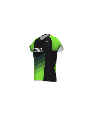 Podiumwear Women's Silver Short Sleeve MTB Jersey - NEW FABRIC 2025!