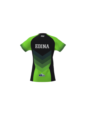 Podiumwear Women's Silver Short Sleeve MTB Jersey - NEW FABRIC 2025!