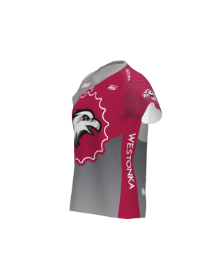 Podiumwear Women's Silver Short Sleeve MTB Jersey - NEW FABRIC 2025!