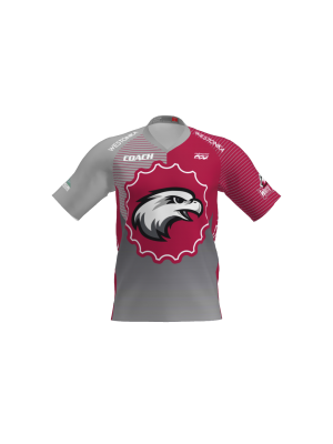 Podiumwear Men's Silver Short Sleeve MTB Jersey - New Fabric 2025!