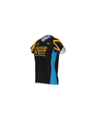 Podiumwear Women's Silver Short Sleeve MTB Jersey - NEW FABRIC 2025!