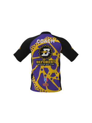 Podiumwear Men's Silver Short Sleeve MTB Jersey - New Fabric 2025!