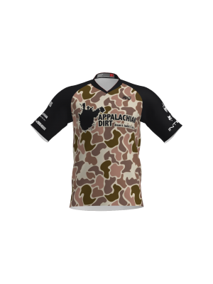 Podiumwear Men's Silver Short Sleeve MTB Jersey - New Fabric 2025!