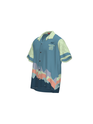 Podiumwear NEW for 2025!  Ripstock Fabric Crew Shirt with Buttons