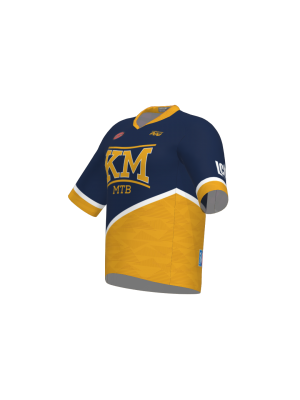 Podiumwear Men's Loose Fit Short Sleeve MTB Jersey - New Fabric 2025!