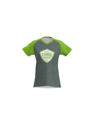 Podiumwear Women's Silver Short Sleeve MTB Jersey - NEW FABRIC 2025!