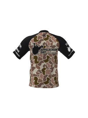 Podiumwear Men's Silver Short Sleeve MTB Jersey - New Fabric 2025!