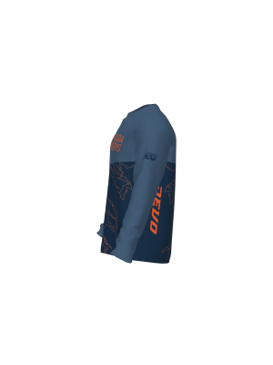 Podiumwear Unisex Silver Long Sleeve Tech Tee - New Fabric 2025!