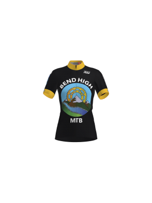 Podiumwear Women's Gold Full Zip Jersey