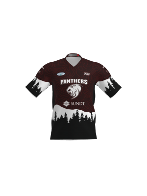 Podiumwear Men's Silver Short Sleeve MTB Jersey - New Fabric 2025!