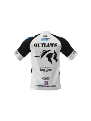 Podiumwear Men's Silver Short Sleeve MTB Jersey - New Fabric 2025!