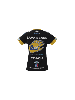 Podiumwear Women's Silver Short Sleeve MTB Jersey - NEW FABRIC 2025!