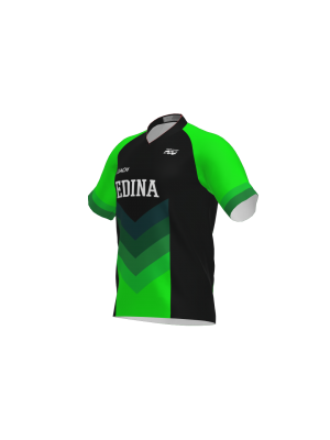 Podiumwear Men's Silver Short Sleeve MTB Jersey - New Fabric 2025!