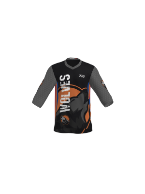 Podiumwear Men's Loose Fit Short Sleeve MTB Jersey - New Fabric 2025!