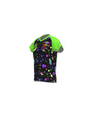 Podiumwear Women's Silver Short Sleeve MTB Jersey - NEW FABRIC 2025!