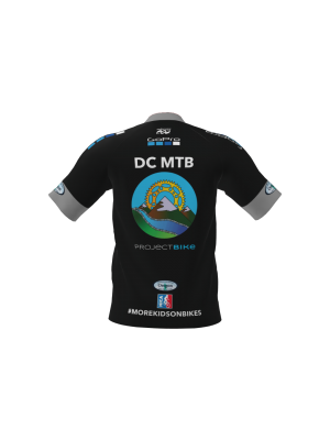 Podiumwear Men's Silver Short Sleeve MTB Jersey - New Fabric 2025!