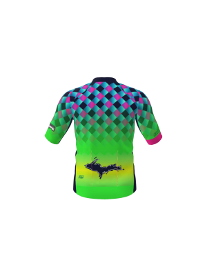 Podiumwear Men's Gold Full Zip Jersey