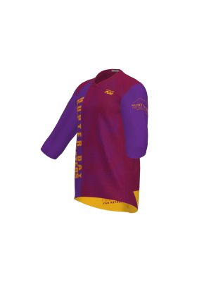 Podiumwear Men's Loose Fit Short Sleeve MTB Jersey - New Fabric 2025!